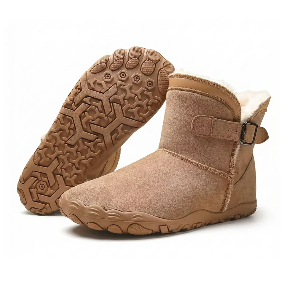 Terraia Cozily – Chaussures barefoot pour femmes, doublées et ergonomiques