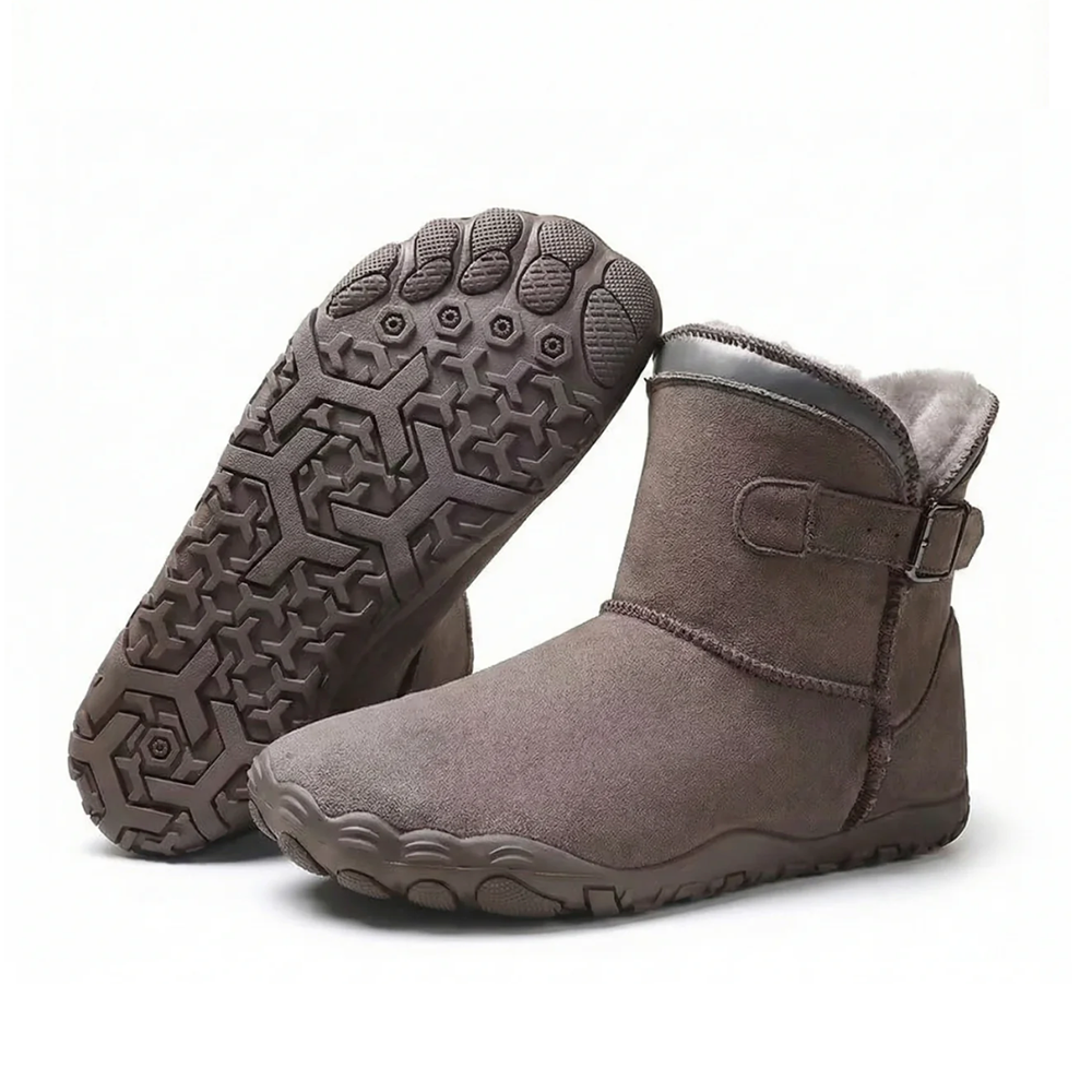 Terraia Cozily – Chaussures barefoot pour femmes, doublées et ergonomiques