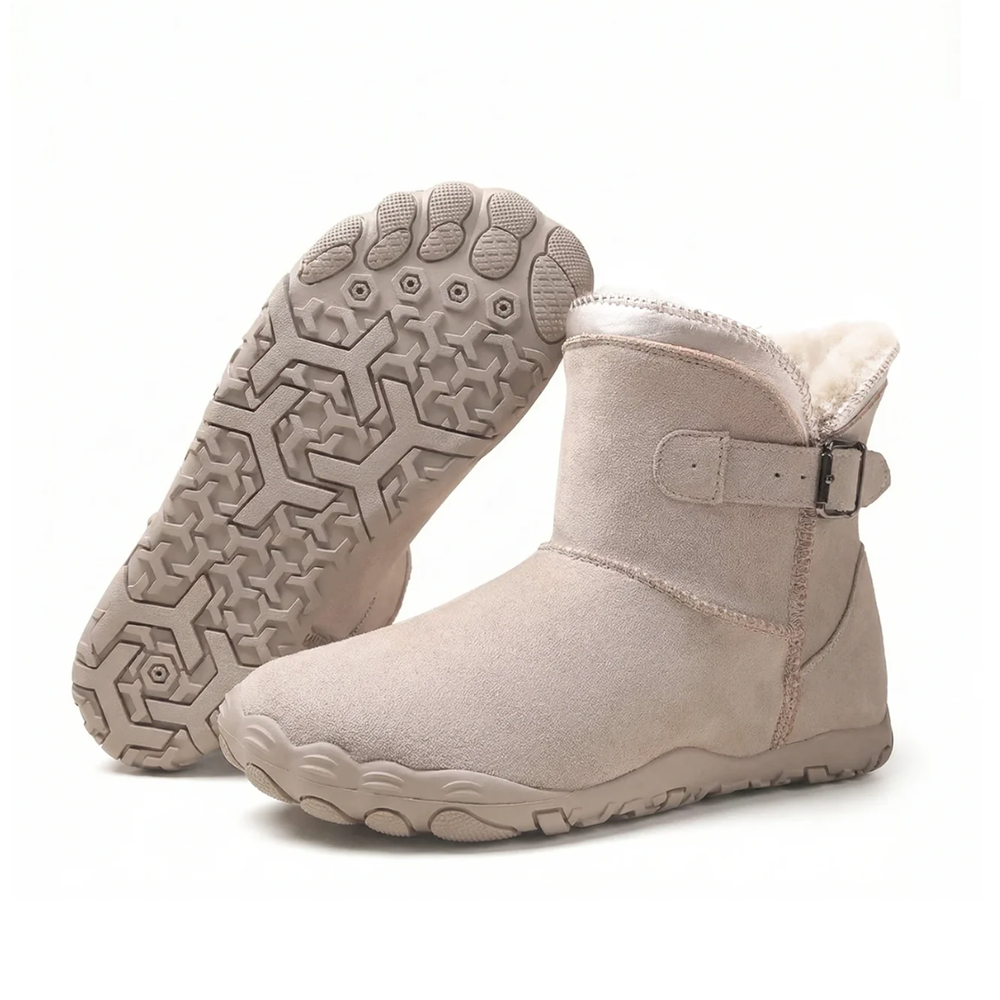 Terraia Cozily – Chaussures barefoot pour femmes, doublées et ergonomiques