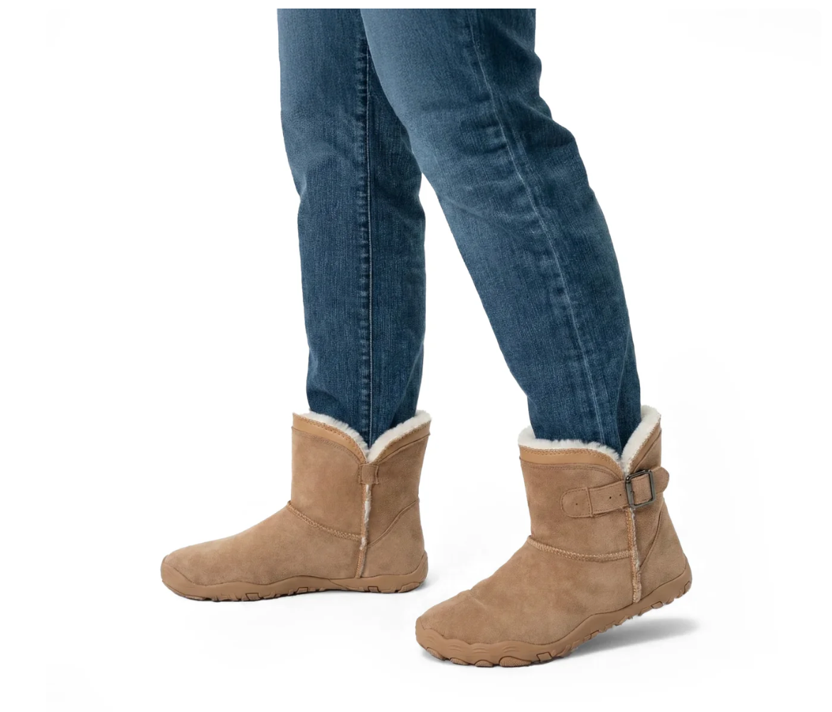 Terraia Cozily – Chaussures barefoot pour femmes, doublées et ergonomiques