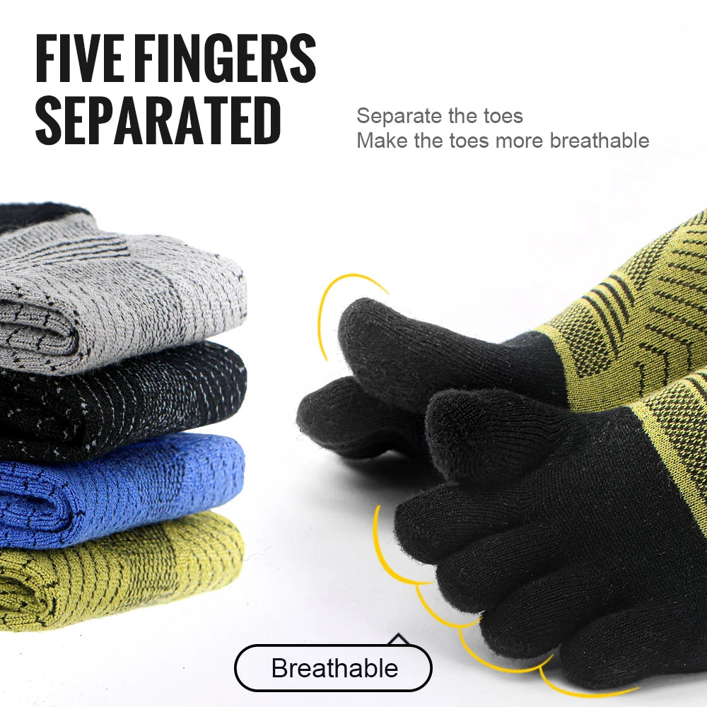 Chaussettes orteils (compression) en laine de mérinos