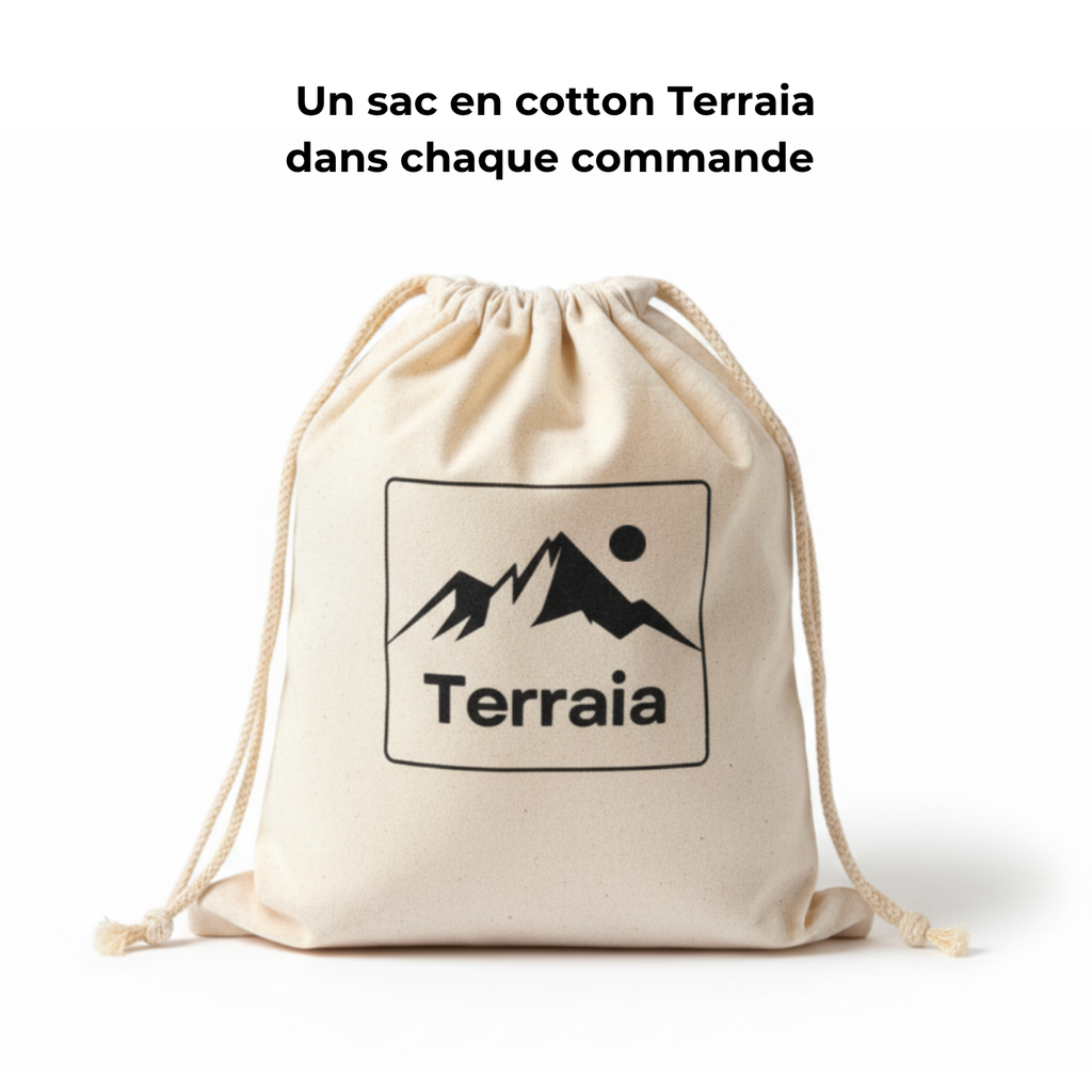 Terraia grounding - Chaussure pieds nus avec cuivre de mise à terre (unisex)